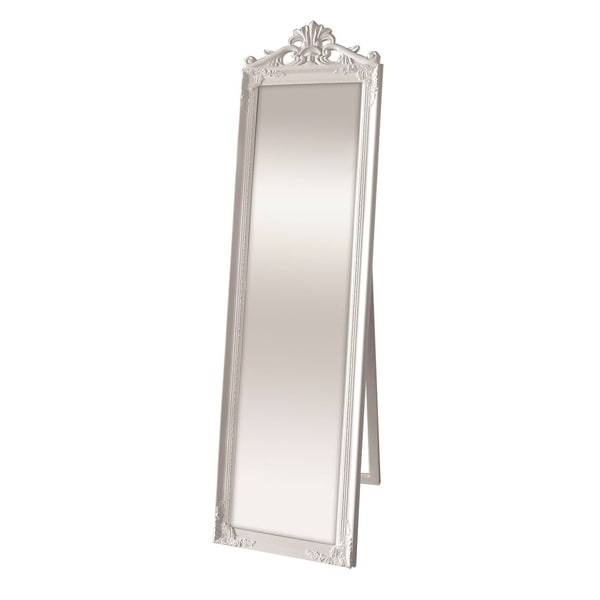 Selections By Chaumont Kensington White Cheval Mirror Antique Selections By Chaumont Kensington White Cheval Mirror Antique
