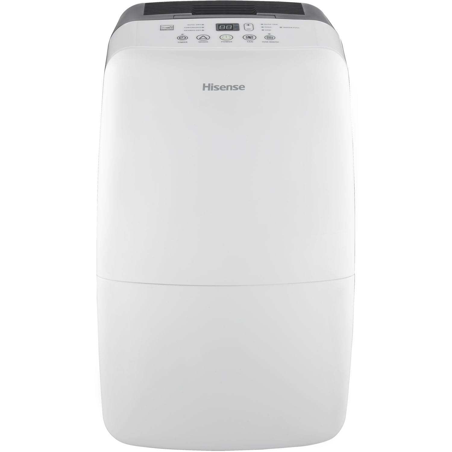 BLACK+DECKER 50-Pint 2-Speed Dehumidifier with Built-In Pump