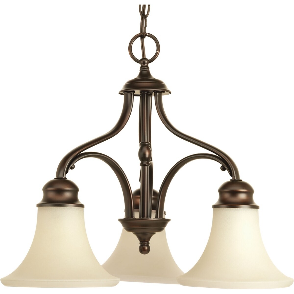 Progress Lighting P4035-20 Applause 3-light Chandelier - N/A (Antique Bronze) - Chandeliers For Bedrooms by Overstock.com