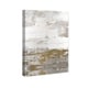 preview thumbnail 3 of 6, Oliver Gal 'Tall Sensation' Abstract Wall Art Canvas Print - Gold, White