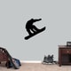 preview thumbnail 1 of 0, Snowboarder 24-inch Wide x 24-inch Tall Wall Decal