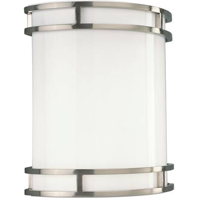 Progress Lighting Sconce LED Wall Sconce W/ Decorative Trim