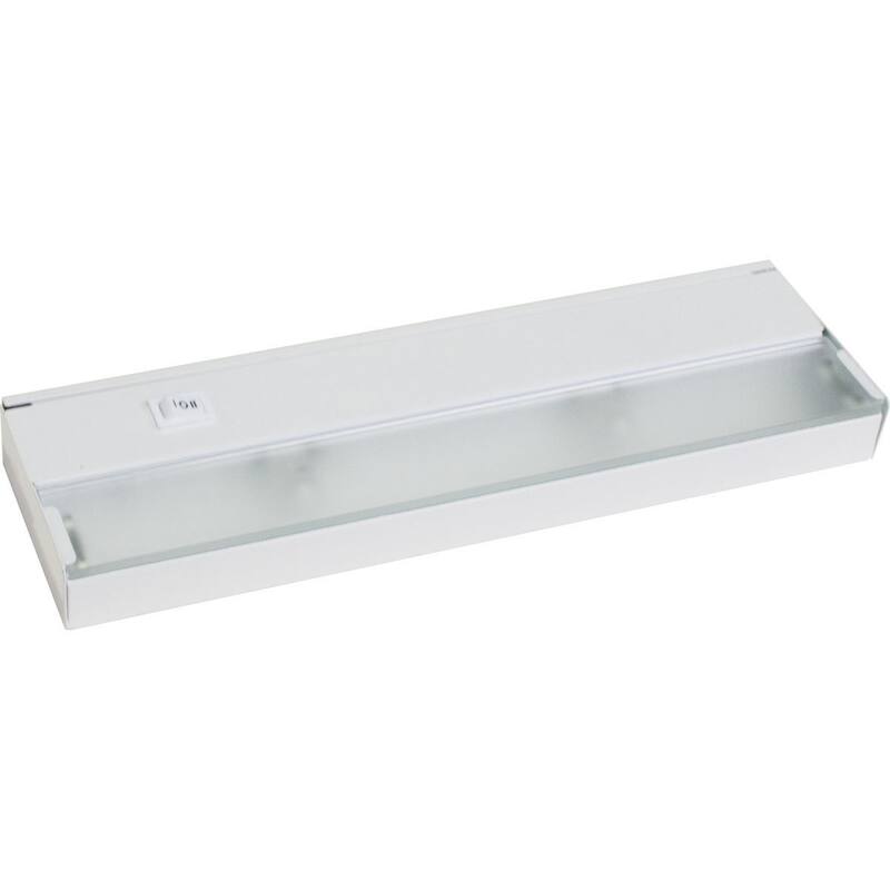 Progress Lighting Hide-a-lite Iii 2-light Undercabinet - White - White
