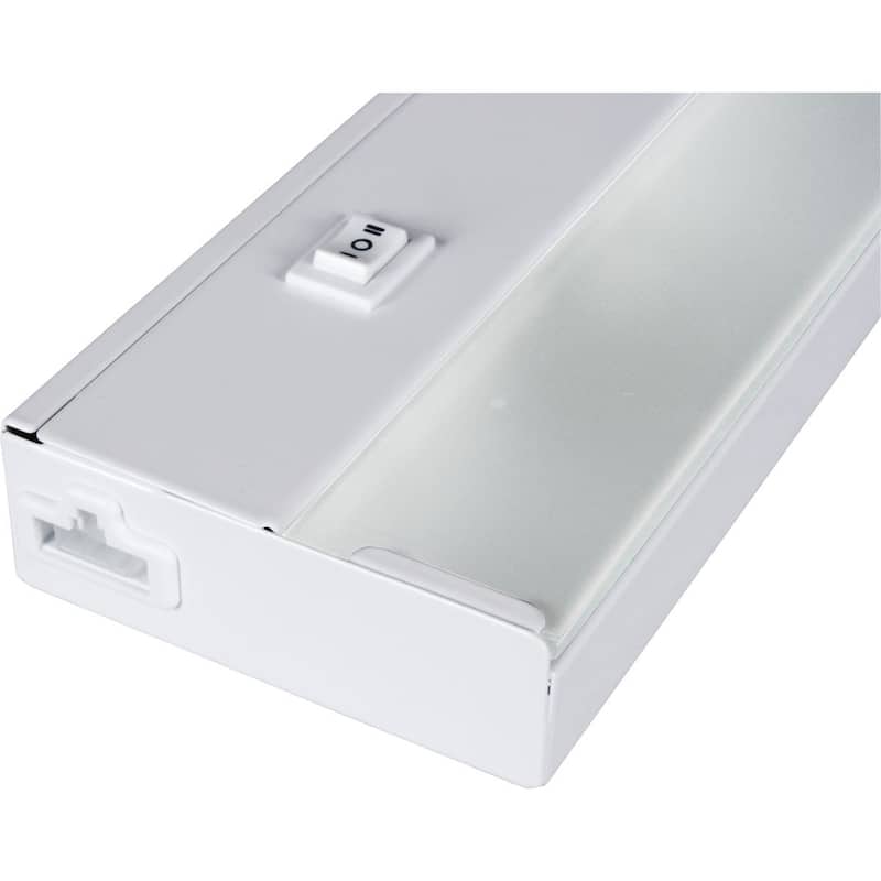Progress Lighting Hide-a-lite Iii 2-light Undercabinet - White