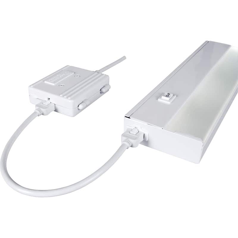 Progress Lighting Hide-a-lite Iii 2-light Undercabinet - White