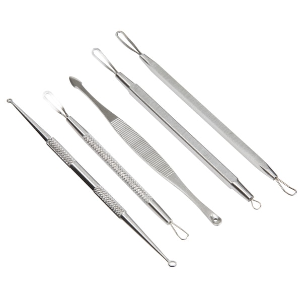 Shop 6 Piece Blackhead and Blemish Remover Tool Set by Bluestone Free Shipping On Orders Over