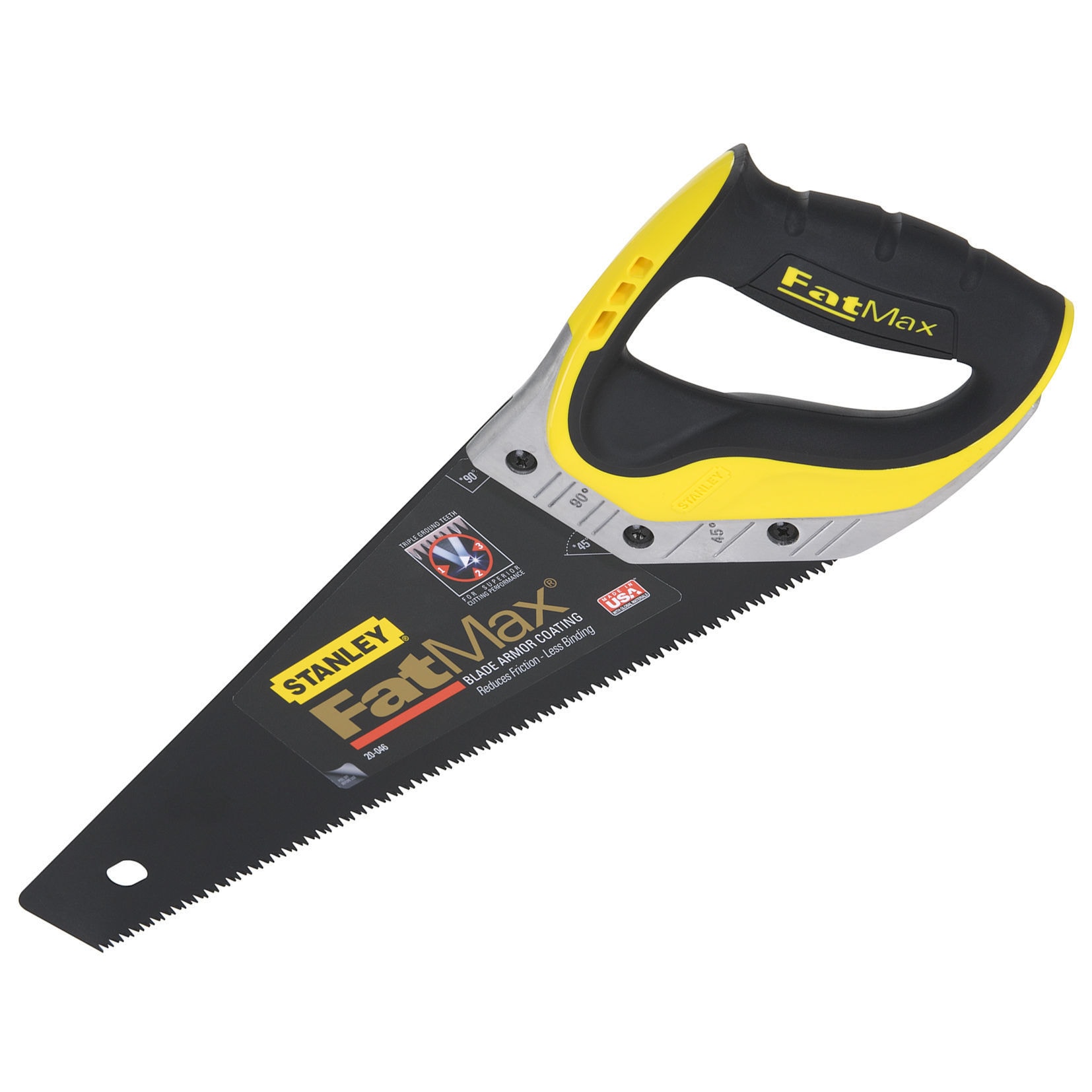 Stanley Hand Tools 20046 15" 7 TPI FatMax Saw With Blade Multi eBay