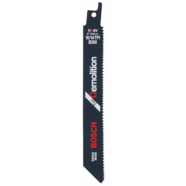 Bosch RD6V 5" AllPurpose Demolition Reciprocating Saw Blade 5count