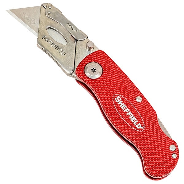 Sheffield 12614 Folding Lock-Back Utility Knife - Free Shipping On ...