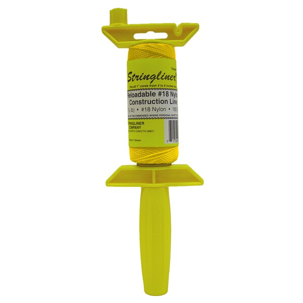 Stringliner 25400 ½Lb Twisted Gold Nylon Pro Reel Reloadable Construction Ln