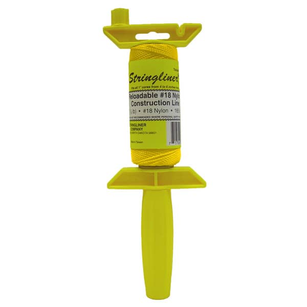Stringliner 25000 1/8 Lb Twisted Gold Nylon Pro ReelReloadable Line ...