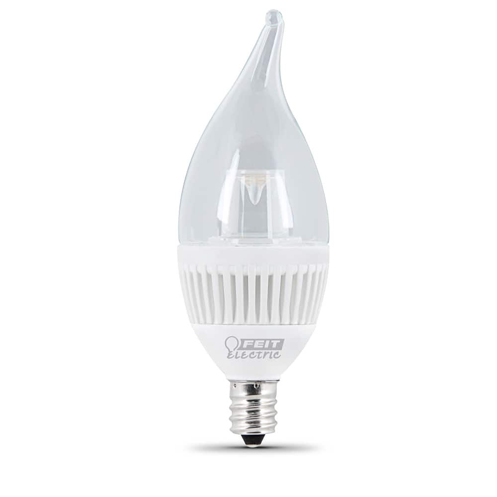 Feit Electric CFC/DM/300/LED 4-4/5 Watt Soft White Dimmable Candelabra LED Bulb