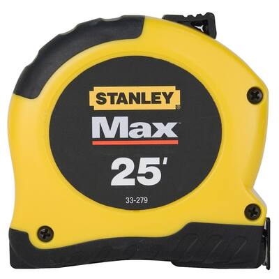 Stanley Hand Tools 33-279 Max 1-1/8" X 25' Tape Measure