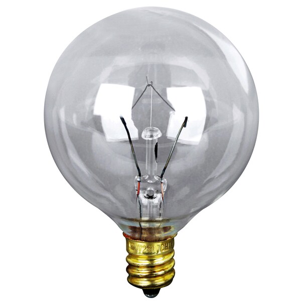 shop feit electric bp60g16 1 2 60 watt clear long life vanity light bulbs 60w