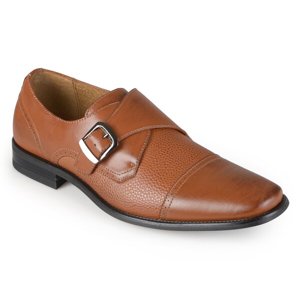 Vance Co. Men's Slipon Buckle Oxfords Dress Shoes Free Shipping On