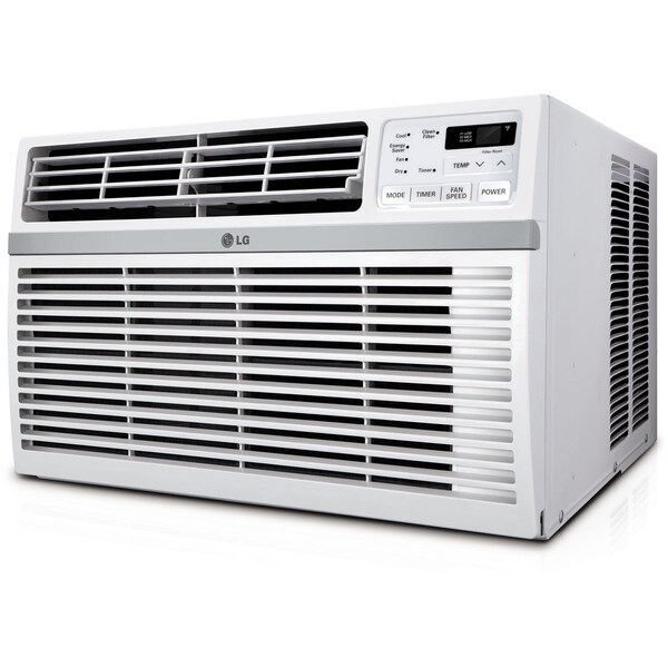 LG LW1516ER 15,000 BTU 115V Window-mounted Air Conditioner with Remote Control - White