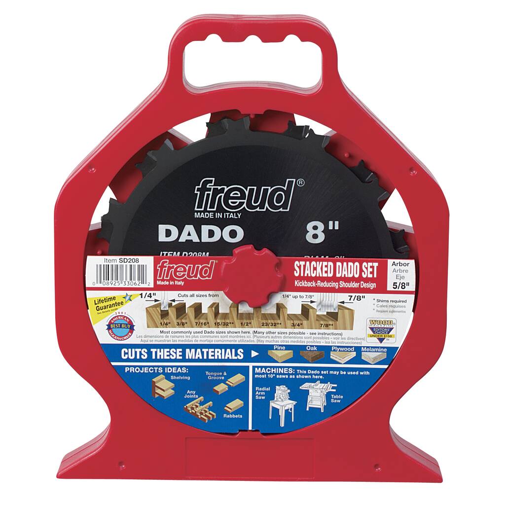 Freud SD208 8" Stacked Dado