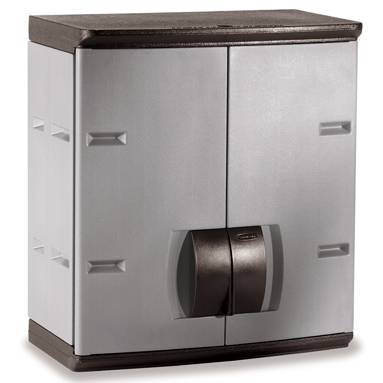 Shop Rubbermaid 788800michr 24 Mica Charcoal Wall Cabinet
