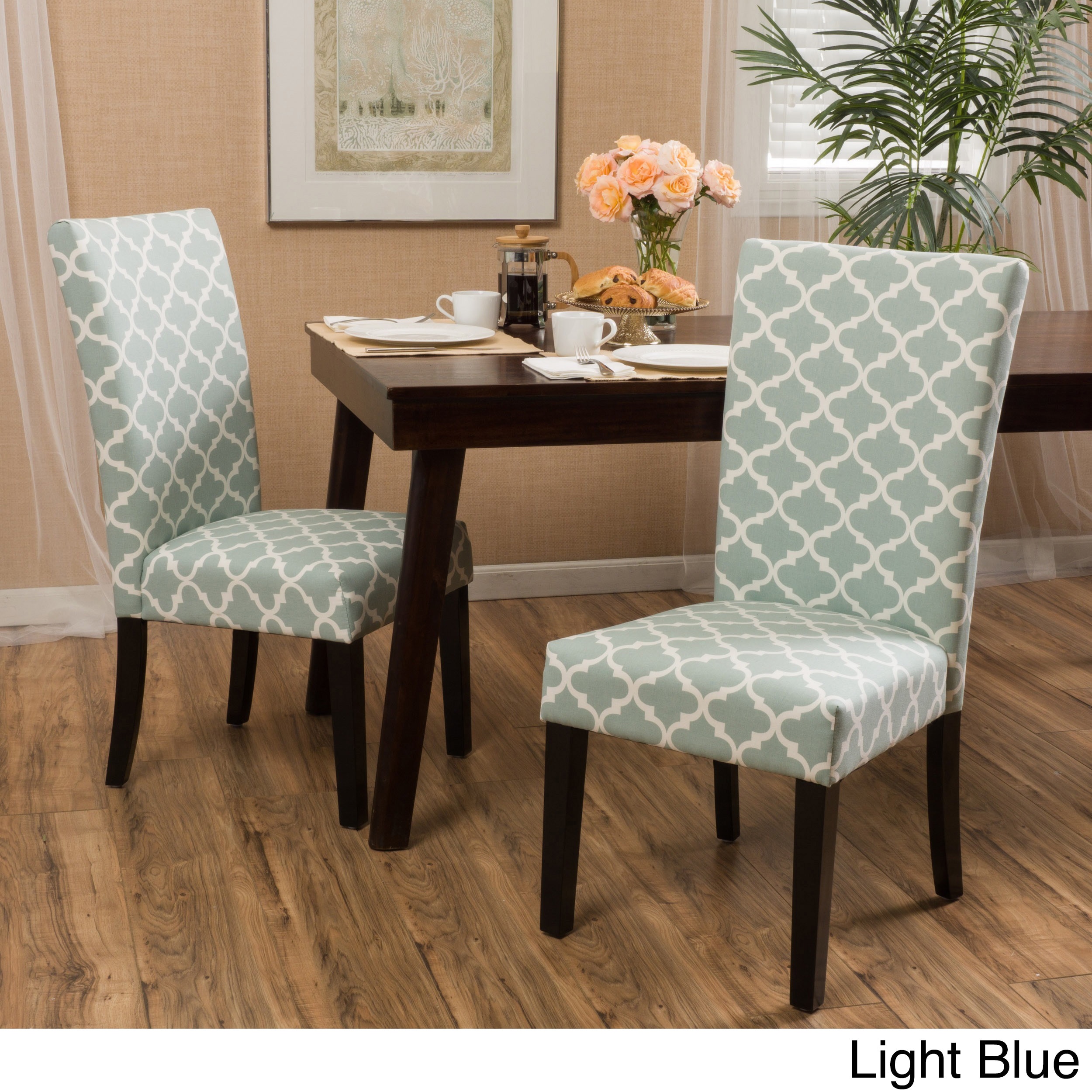 fabric dining room chairs