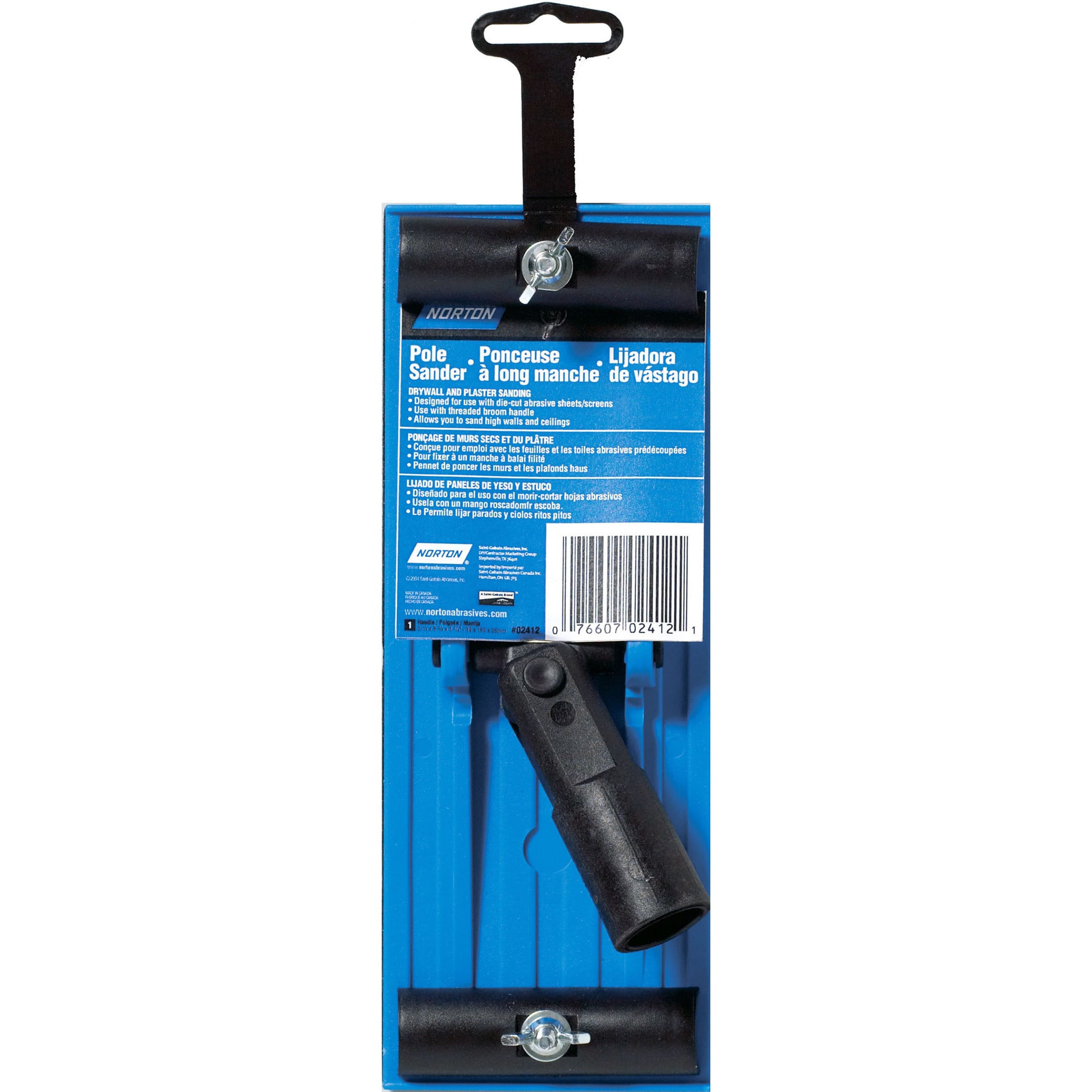 HYDE 09170 Vacuum Hand Sander Kit,6 Pc,Pole Adapter