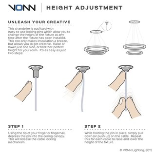 VONN Lighting Capella VMC32420AL 30-inch LED Adjustable Hanging Modern Flower-pedal Silver Chandelier Lighting (4 to 6 - Dimmable/Energy - Chandeliers For Bedrooms by Overstock.com