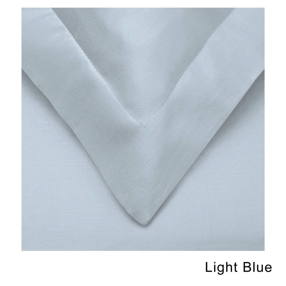 Superior 400 Thread Count Combed Cotton Sateen Duvet Cover Set