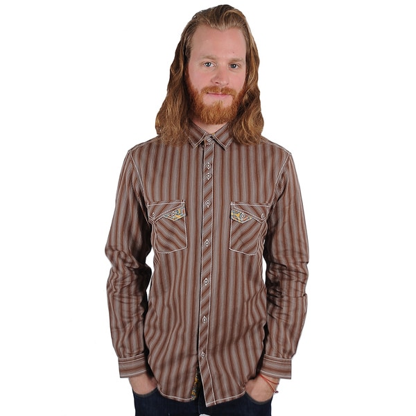 Lennon and McCartney Men's All You Need Is Love Button-Up Shirt