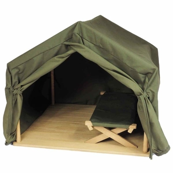 Gombe Rainforest Camping Tent and Cot Set for 18-inch Doll