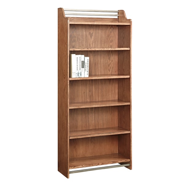 Amery Tuscan Chestnut Bookcase Free Shipping Today