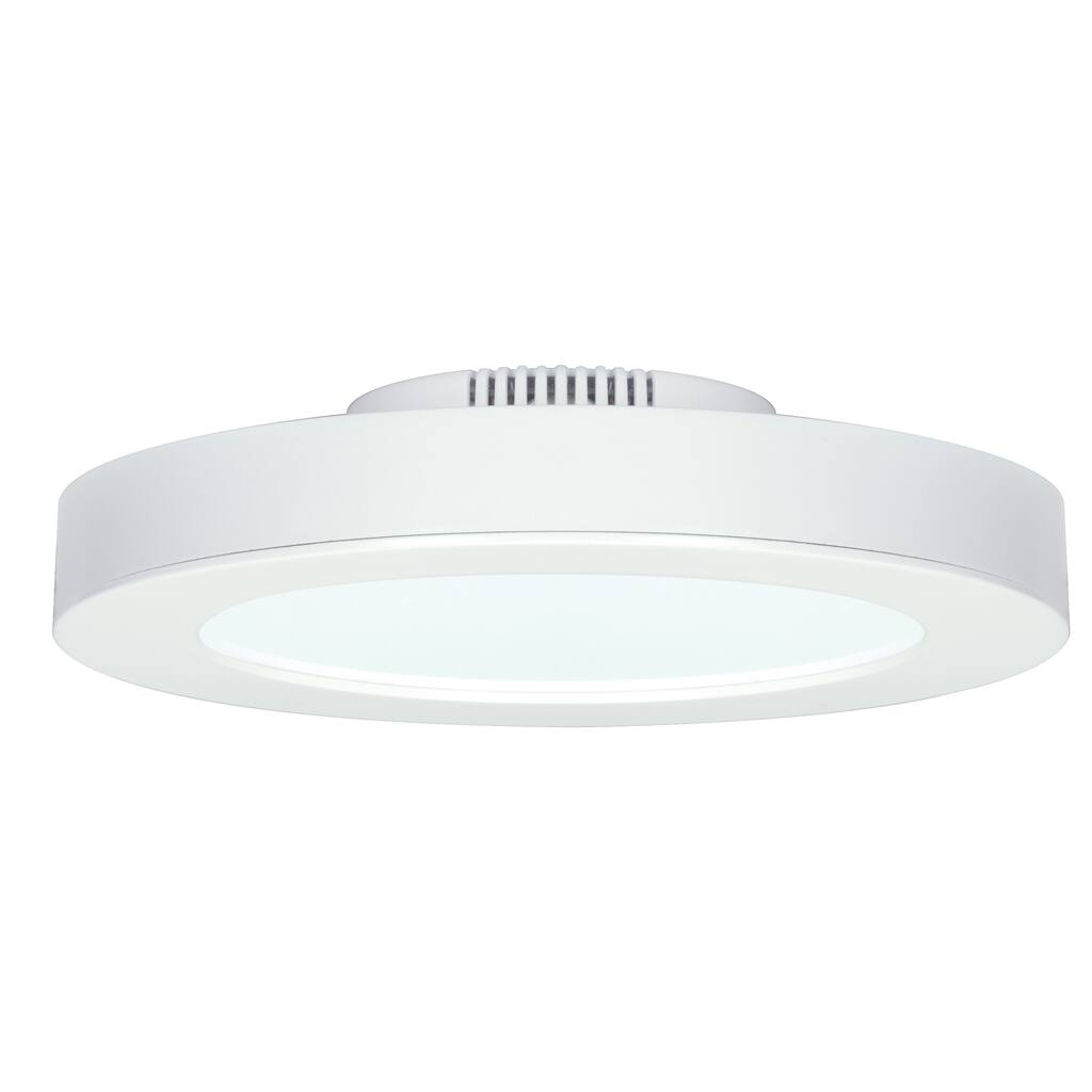 13.5 watt; 7-inch Flush Mount LED Fixture; 3000K; 120 volts