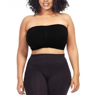 women's plus size tube tops