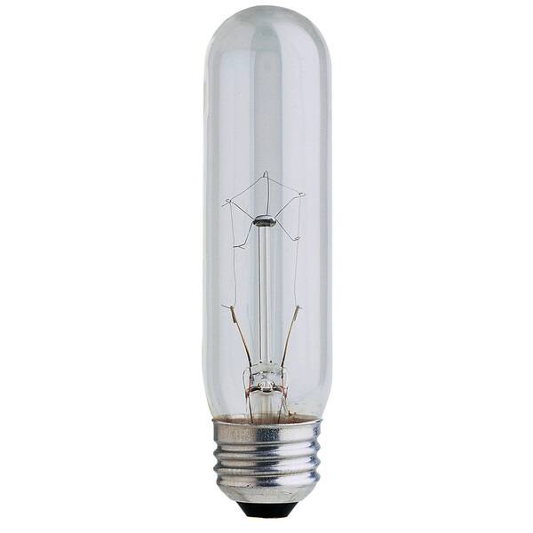 8 Watt - 800 Lumens - LED T10 Clear Tubular Bulb