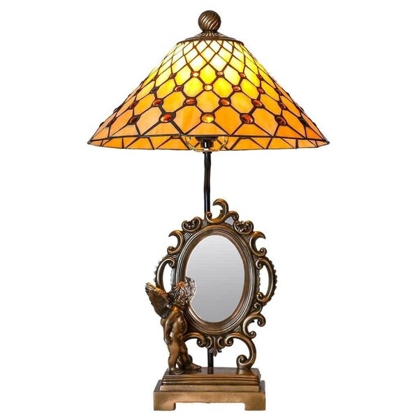 cherub tiffany lamp