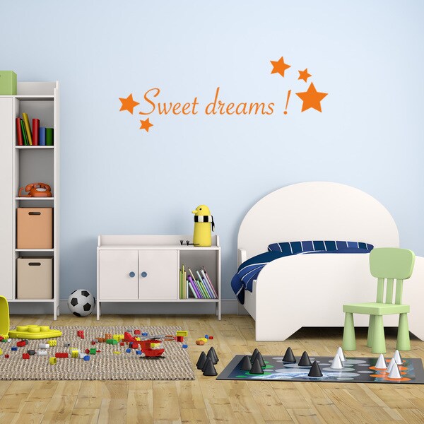 shop sweet dreams vinyl mural wall decal quotes and sayings - on