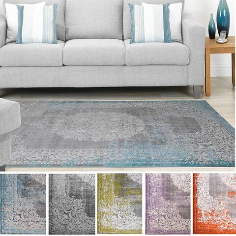 Home Dynamix Sunderland Collection Traditional Area Rug (5'2 x 7'2)