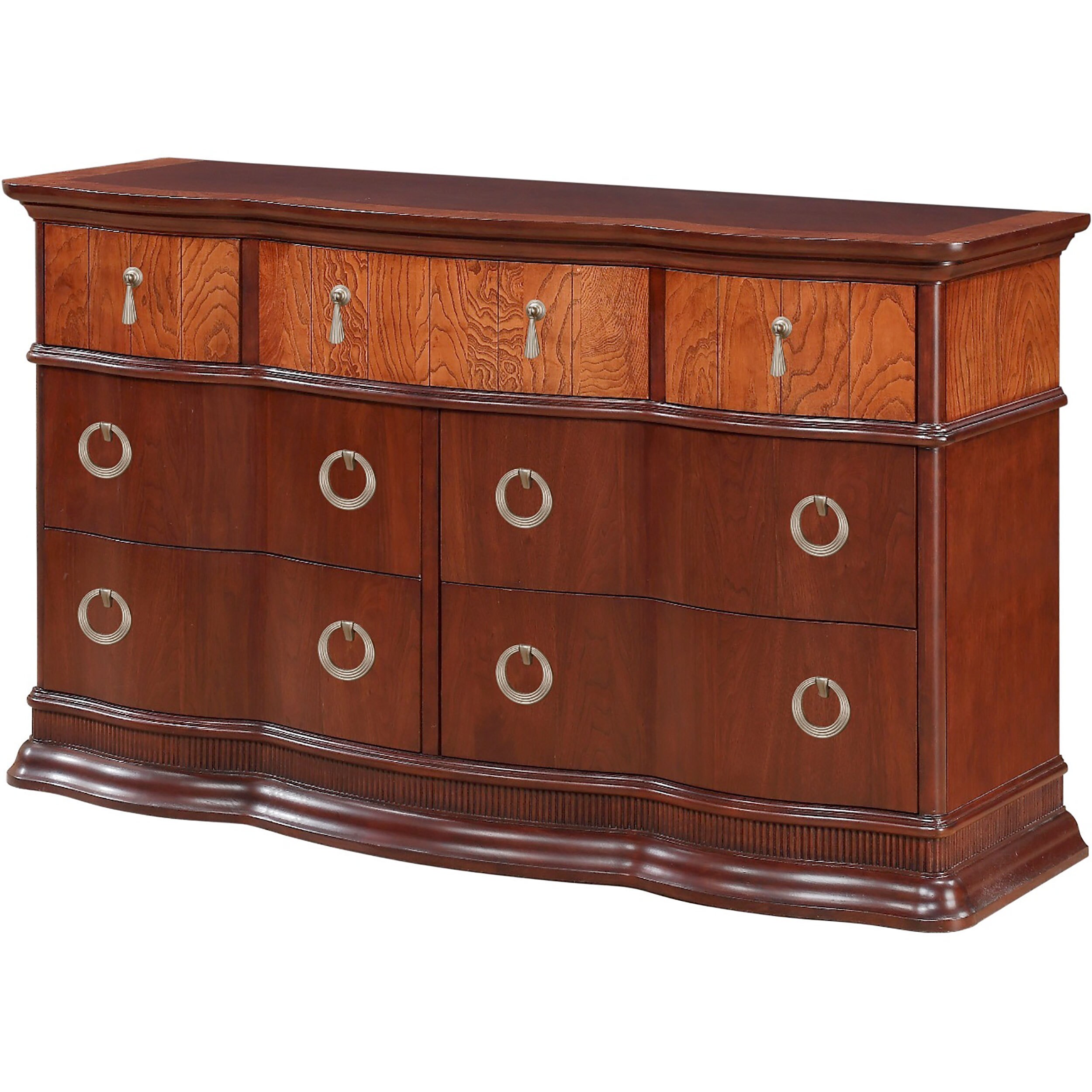Shop Munire Portland 6 Drawer Double Dresser Free Shipping Today