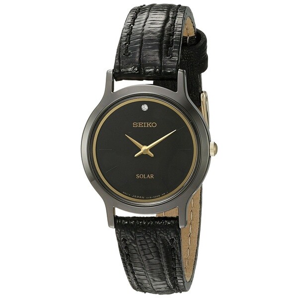 seiko black diamond watch
