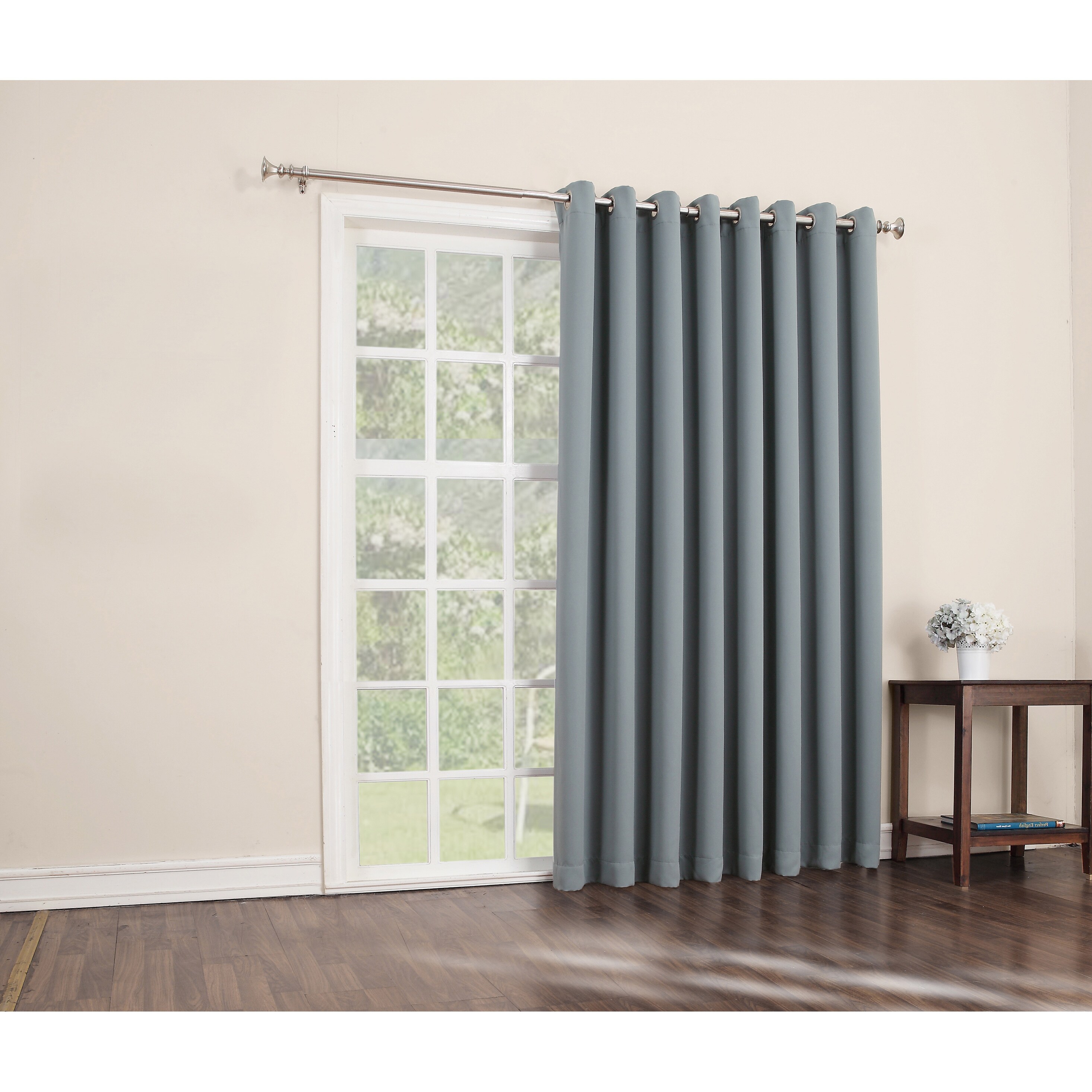 Sun Zero Hayden Grommet Blackout Patio Door Window Curtain Ebay