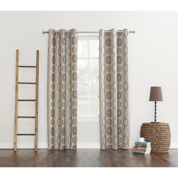 Sun Zero Carlene Grommet Thermal-lined Window Curtain Panel
