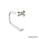 preview thumbnail 5 of 14, Allied Brass Foxtrot Collection European Style Toilet Tissue Holder