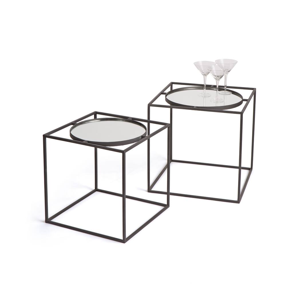 Handcrafted 2-piece Nesting Tables
