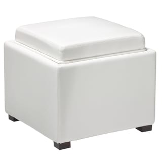Pouff Pouf Contenitore In Pelle Sintetica Colore MARRONE 80X40X41 Trapuntato Italfrom 66036655