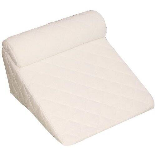 Deluxe Comfort Cover For Bed Wedge Pillow Set 383 Thread Count Pillow Cover, White