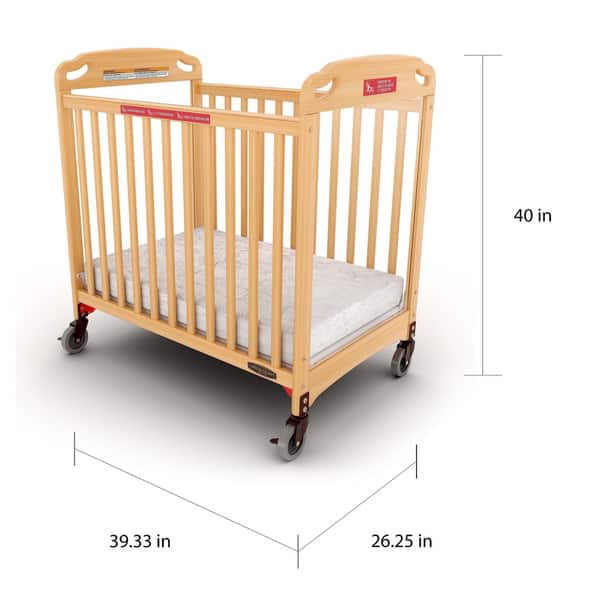 Child Craft Safe Haven Evacuation Compact Baby Crib