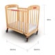 preview thumbnail 4 of 2, Child Craft Safe Haven Evacuation Compact Baby Crib