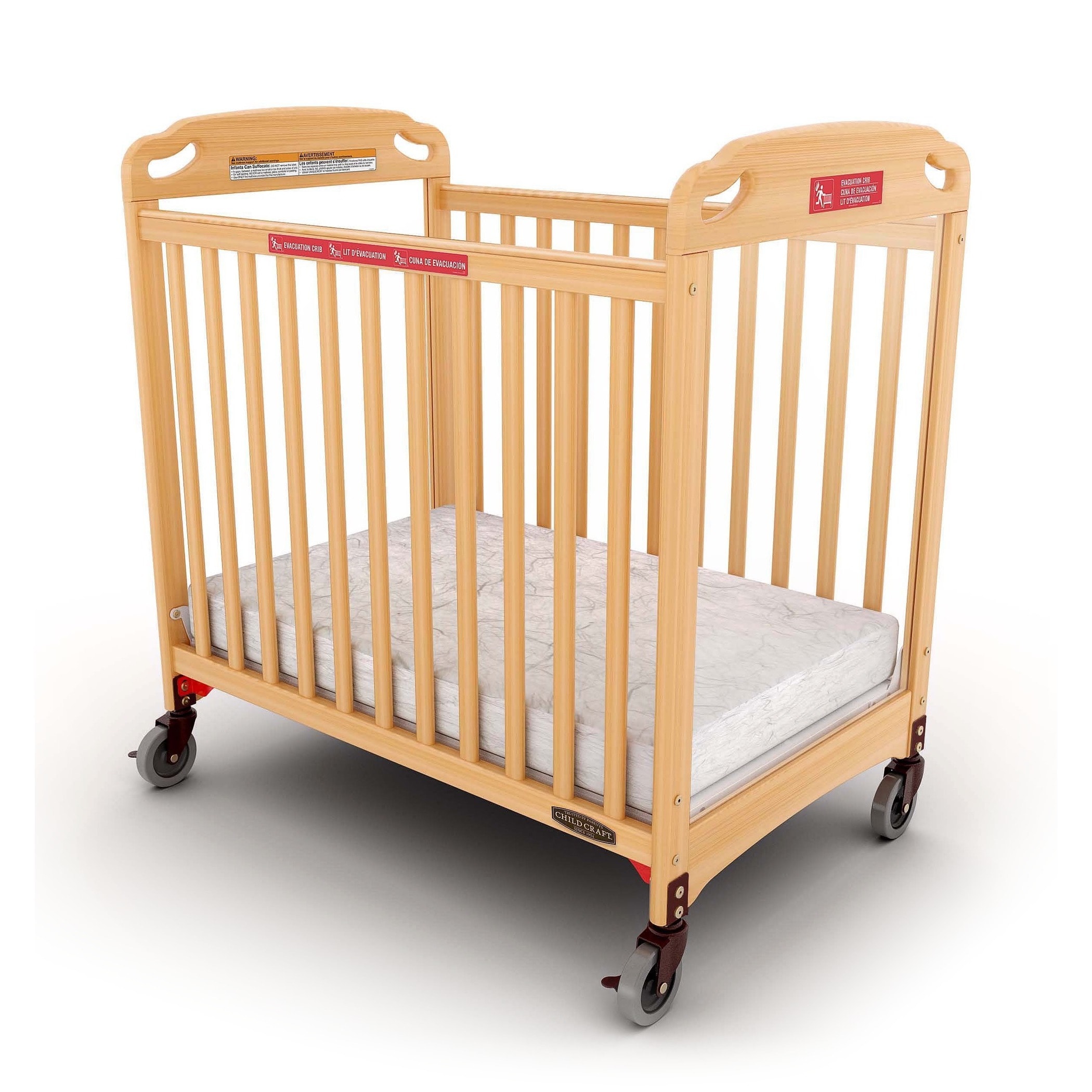 Shop Child Craft Safe Haven Evacuation Compact Baby Crib