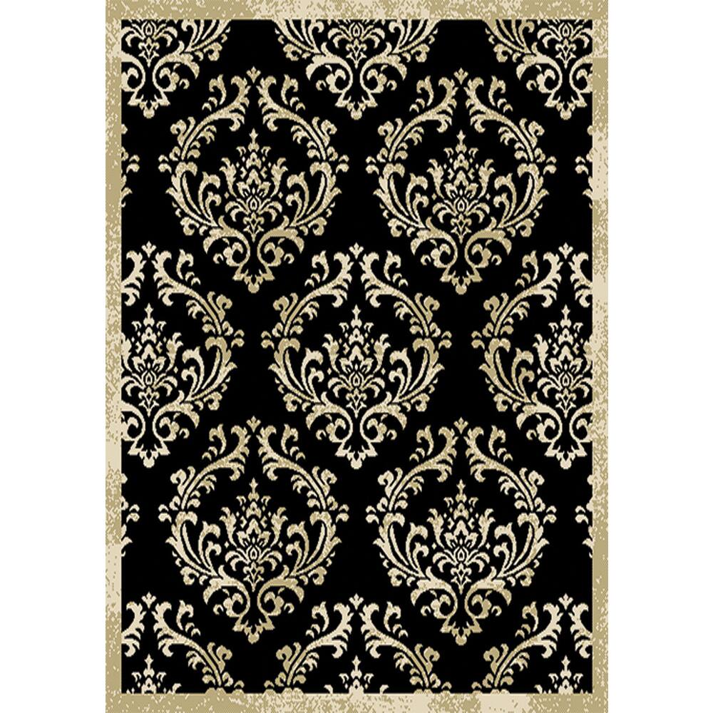 Home Dynamix Optimum Collection Contemporary Black Area Rug