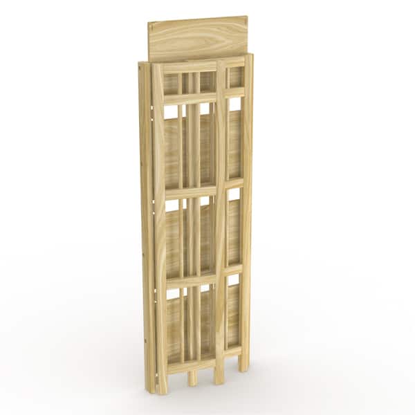 No Embly Folding Four Shelf Bookcase 16 Inches Wide No Embly Folding Four Shelf Bookcase 16 Inches Wide