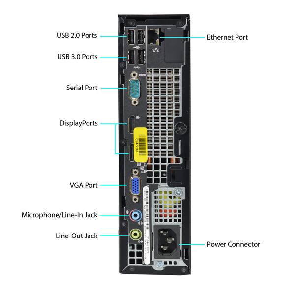 Shop Dell Optiplex 7010 Usff 3 1ghz Core I7 Cpu 8gb Ram 128gb Ssd Windows 10 Computer Refurbished Overstock