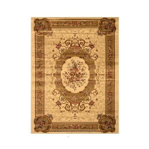 Home Dynamix Royalty Collection Traditional Ivory Black Round Home Dynamix Royalty Collection Traditional Ivory Black Round Area Rug 19 6 X31